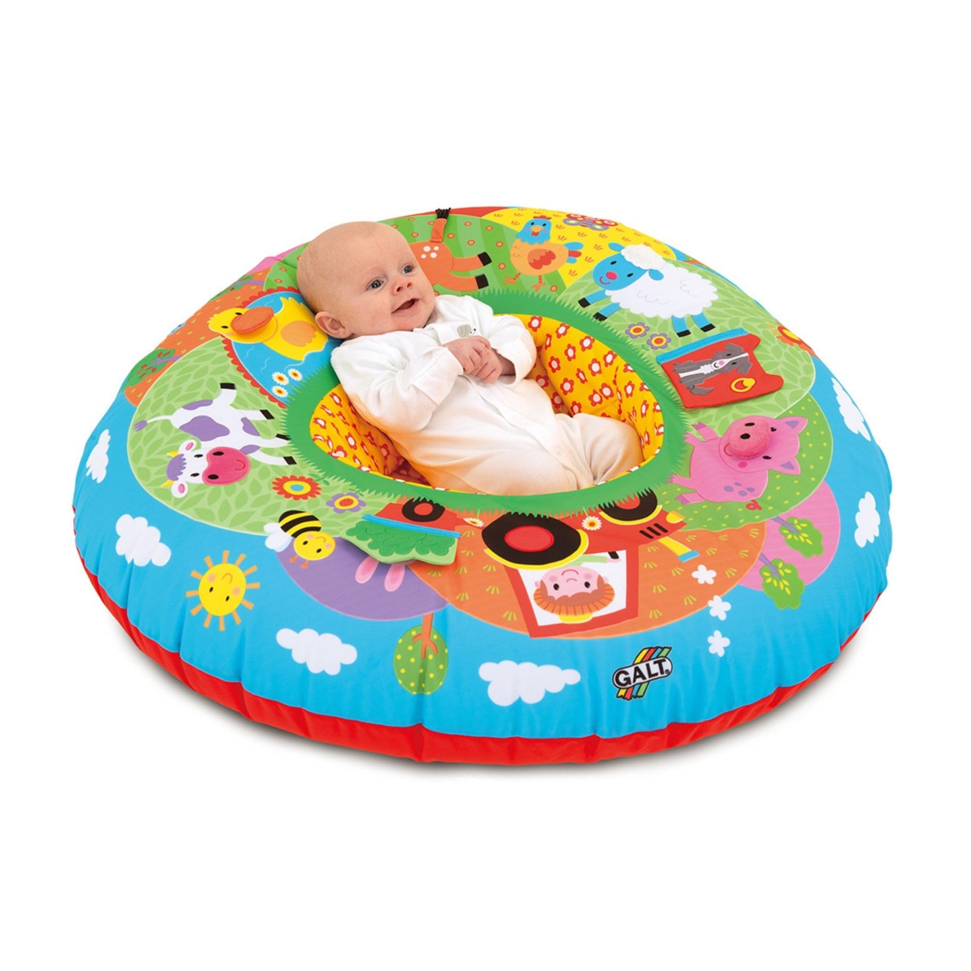 Galt Toys, Playnest & Gym - Farm, Baby Activity Center & Floor Seat - Image 3