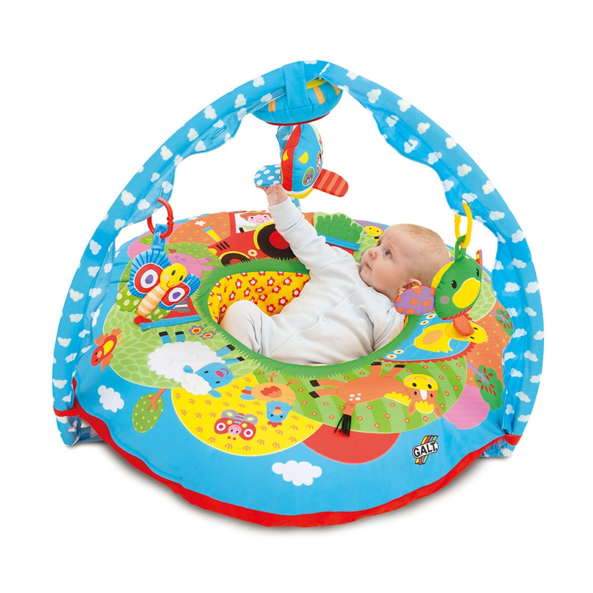 Galt Toys, Playnest & Gym - Farm, Baby Activity Center & Floor Seat - Image 4