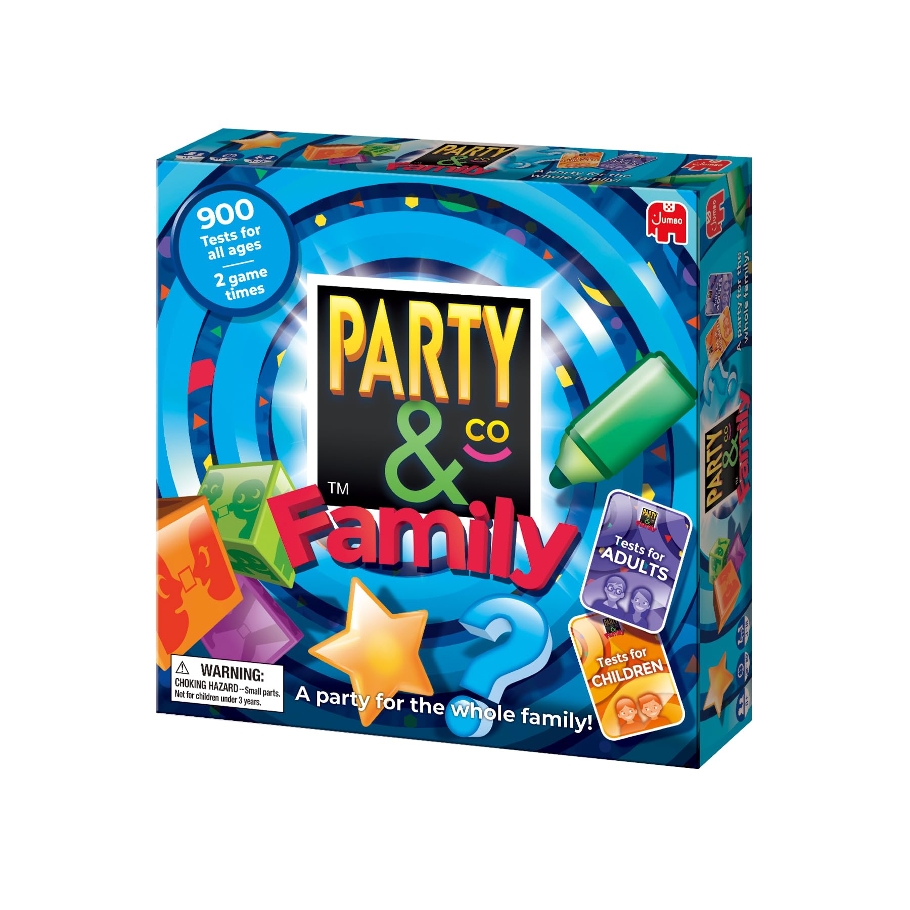 Jumbo Party & Co. Family Board Game - Fun Multi-Challenge Game for 8+ Years, Multiplayer Family Entertainment. - Image 6