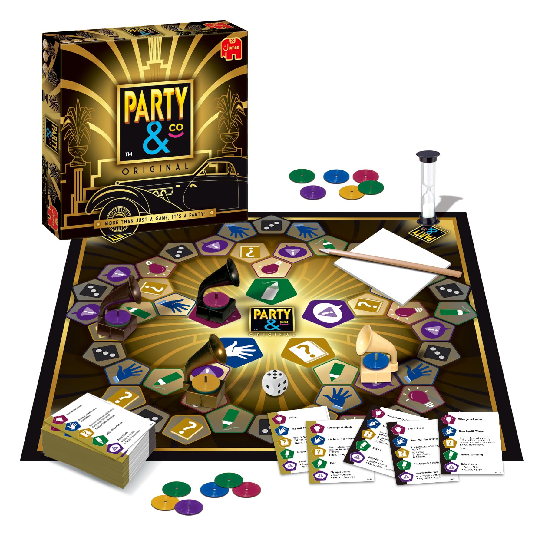 Jumbo Party & Co. Original Board Game - Fun Multi-Challenge Game for 14+ Years, Multiplayer Family Entertainment. - Image 5