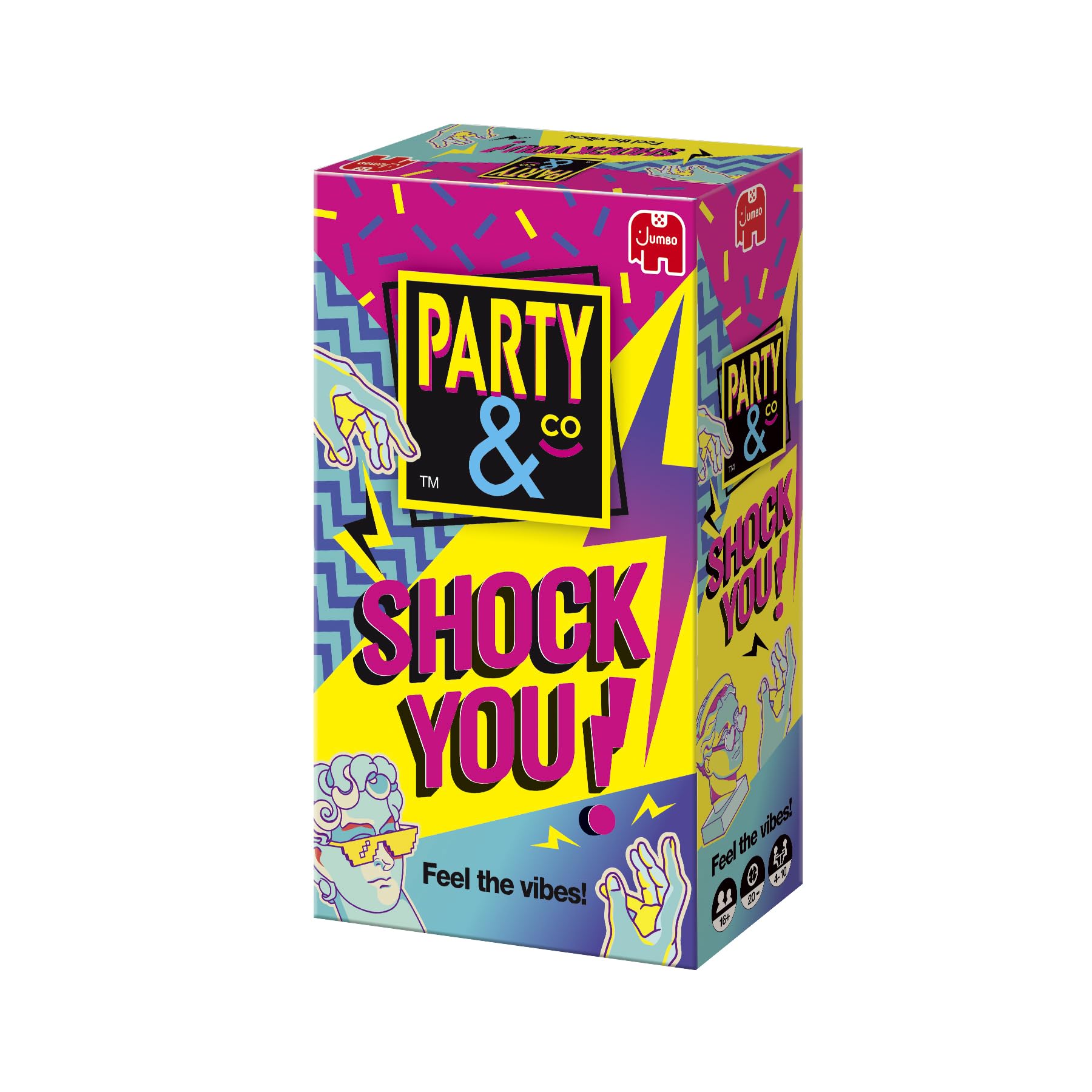 Jumbo Party & Co. Shock You - The Fun Packed Multi Challenge Shock Game, +16yrs - Image 5