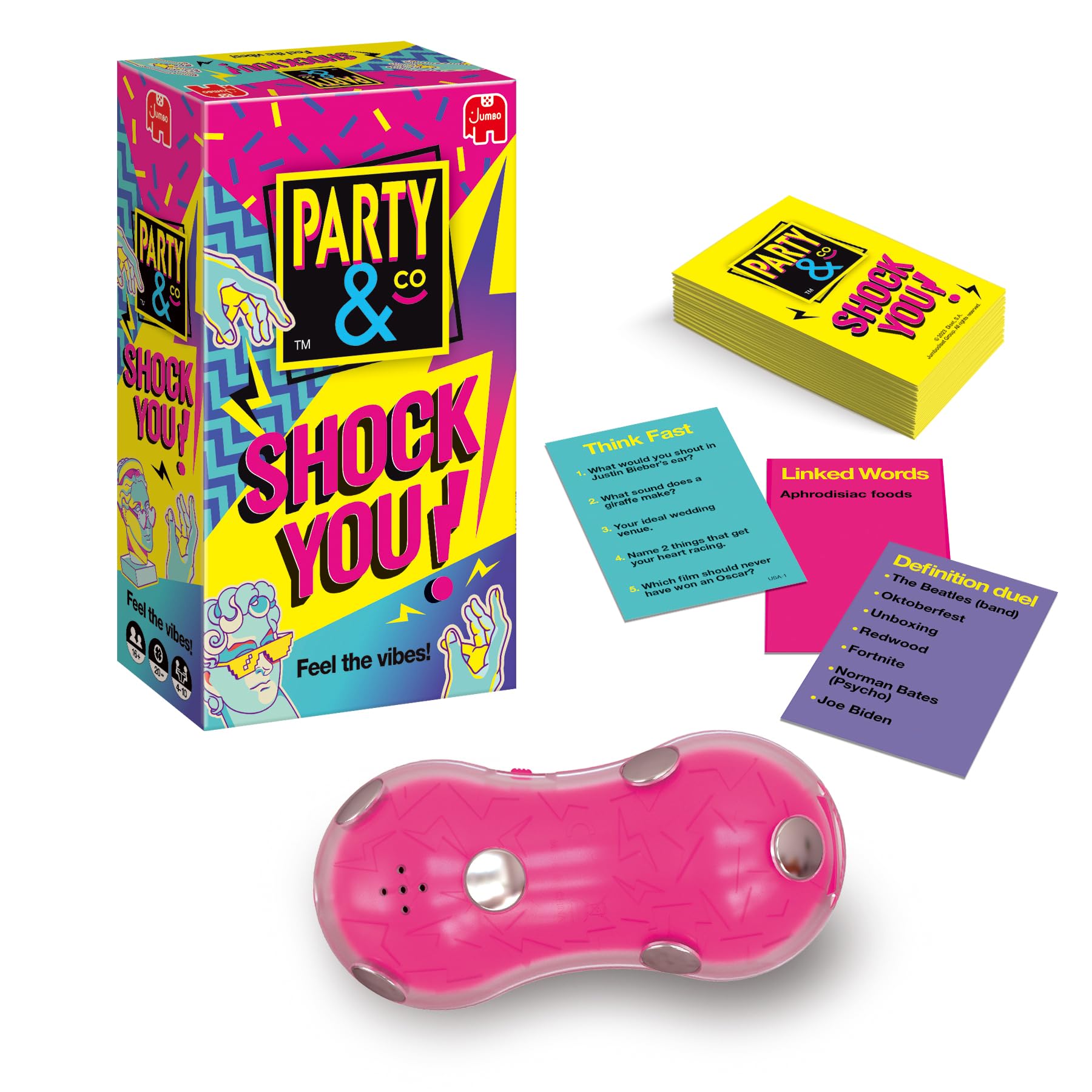 Jumbo Party & Co. Shock You - The Fun Packed Multi Challenge Shock Game, +16yrs - Image 6
