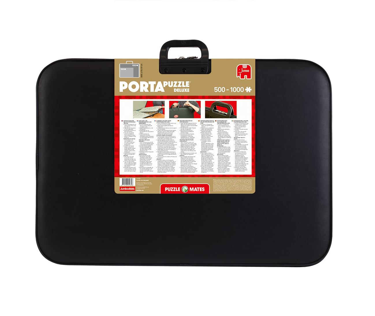 Jumbo, Puzzle Mates, Portapuzzle Deluxe - Standard 1,000 Piece Jigsaw Storage Board Case, Jigsaw Puzzle Accessories, 500-1000 Piece Puzzle Storage - Image 8