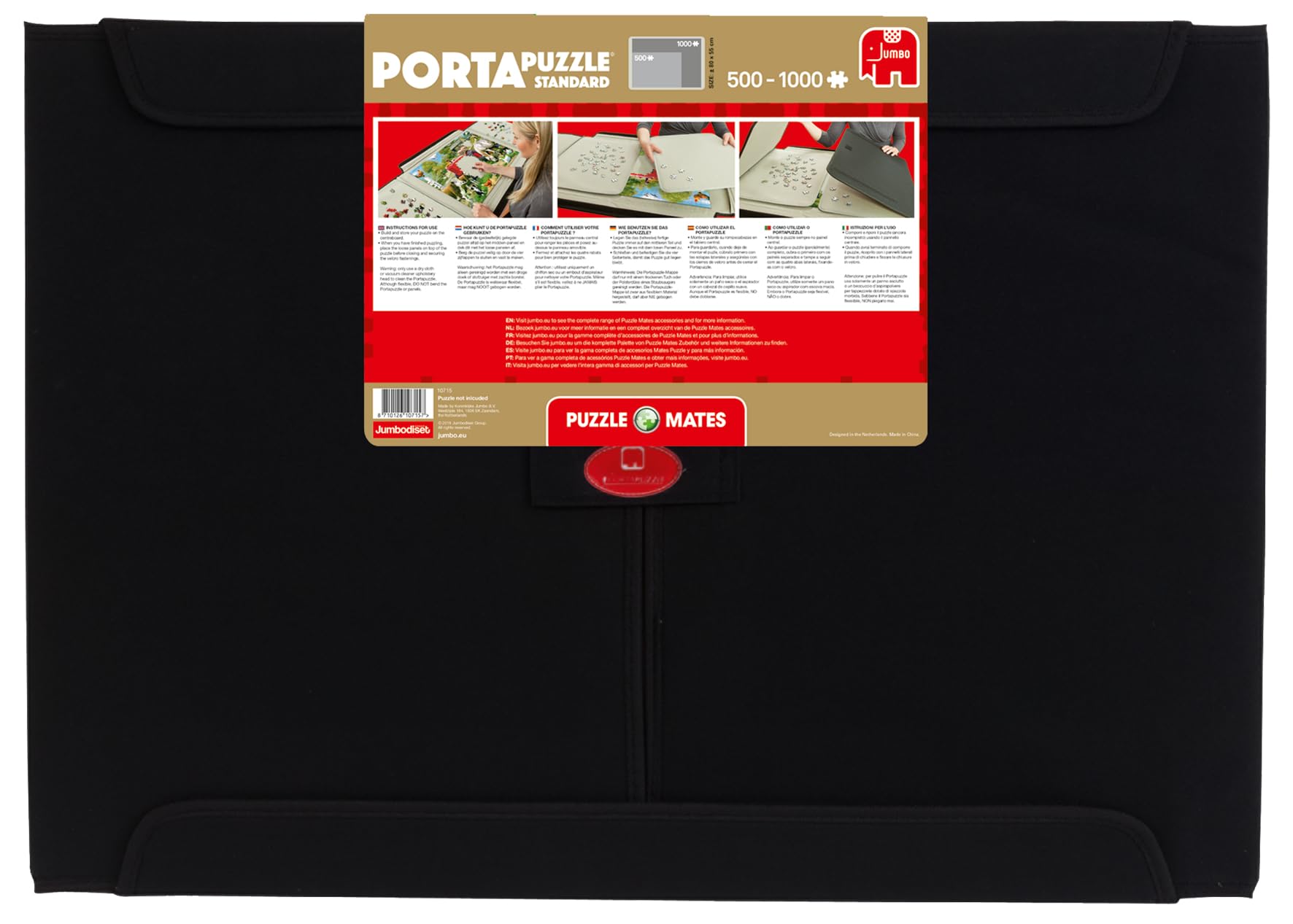 Jumbo, Puzzle Mates, Portapuzzle - Standard 1,000 Piece, Jigsaw Puzzle Accessories - Image 5