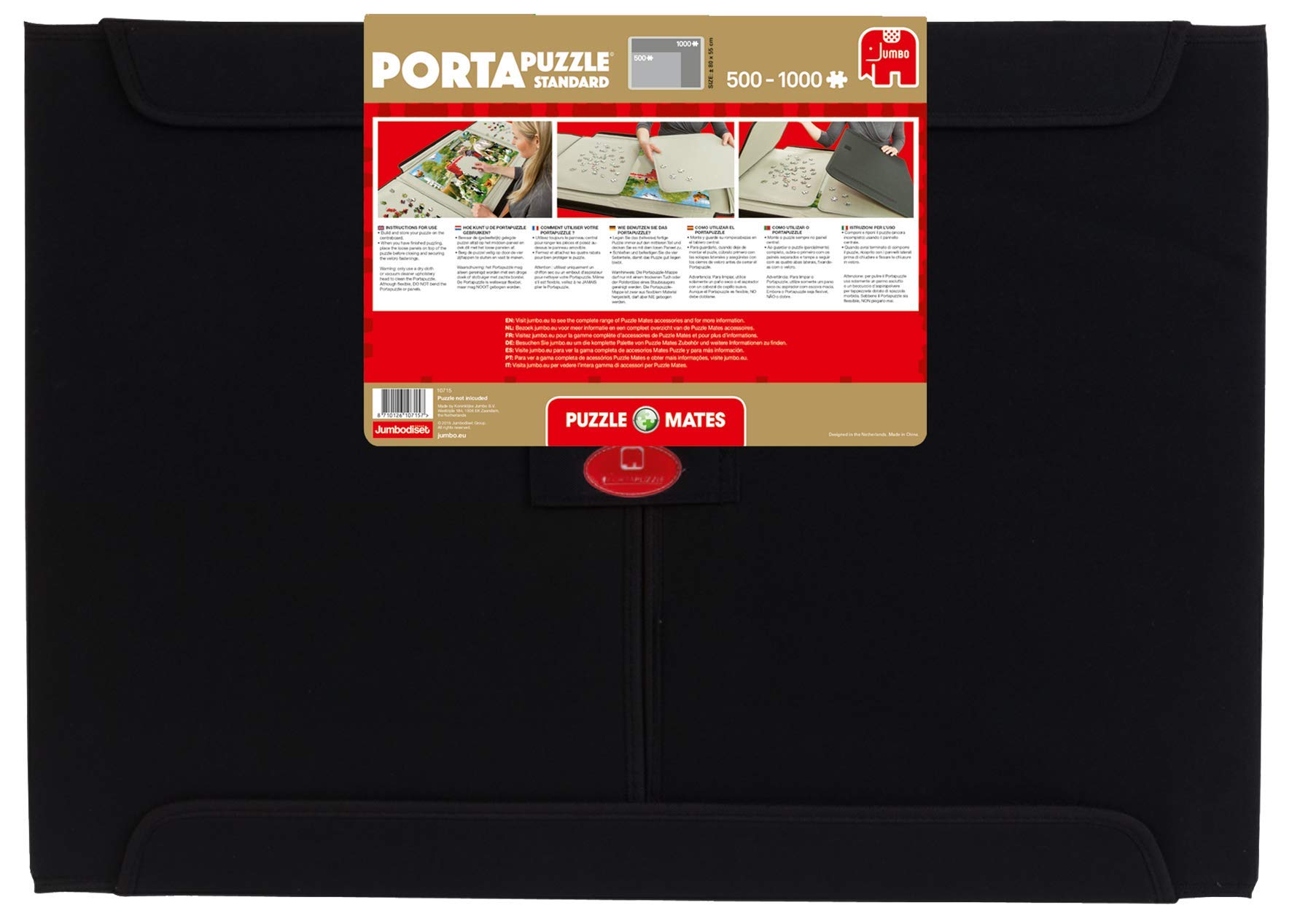 Jumbo, Puzzle Mates, Portapuzzle - Standard 1,000 Piece, Jigsaw Puzzle Accessories - Image 9