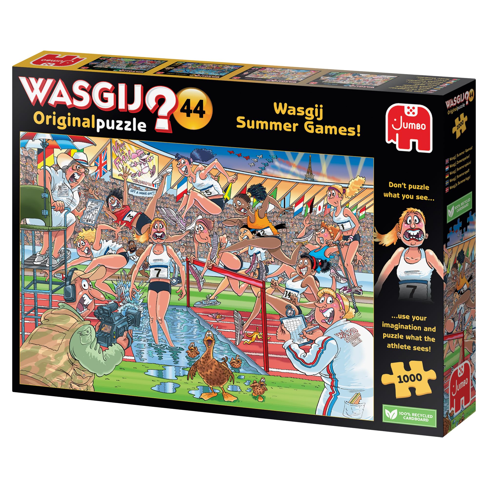 Jumbo Spiele GmbH JUM00333 Wasgij Original 44: Summer Games (1000 Pieces), 1110100333 - Image 4