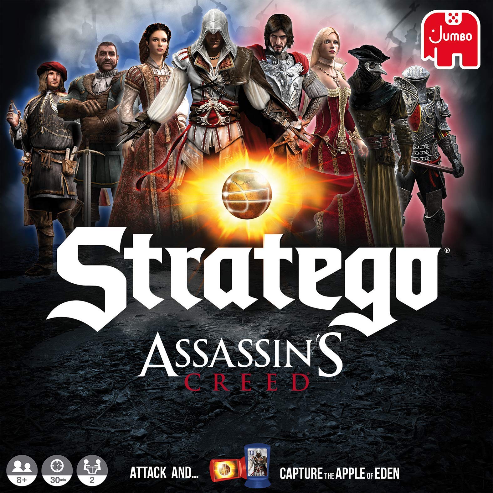 Jumbo, Stratego - Assassin's Creed, Strategy Board Game, 2 Players, Ages 8 Year Plus - Image 8