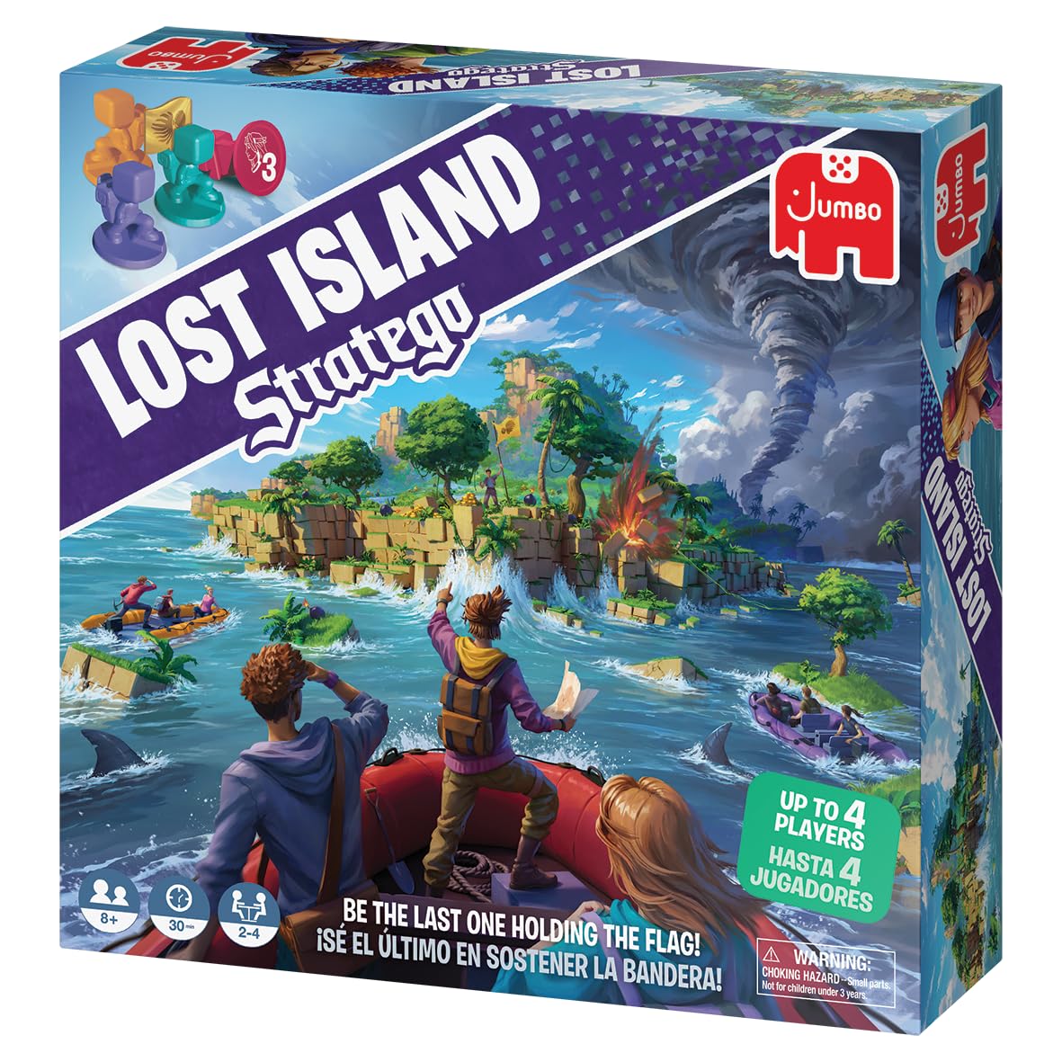 Stratego Lost Island, Fun Multiplayer Family Strategy Game, 2-4 Players, Aged 8 Years Plus - Image 5