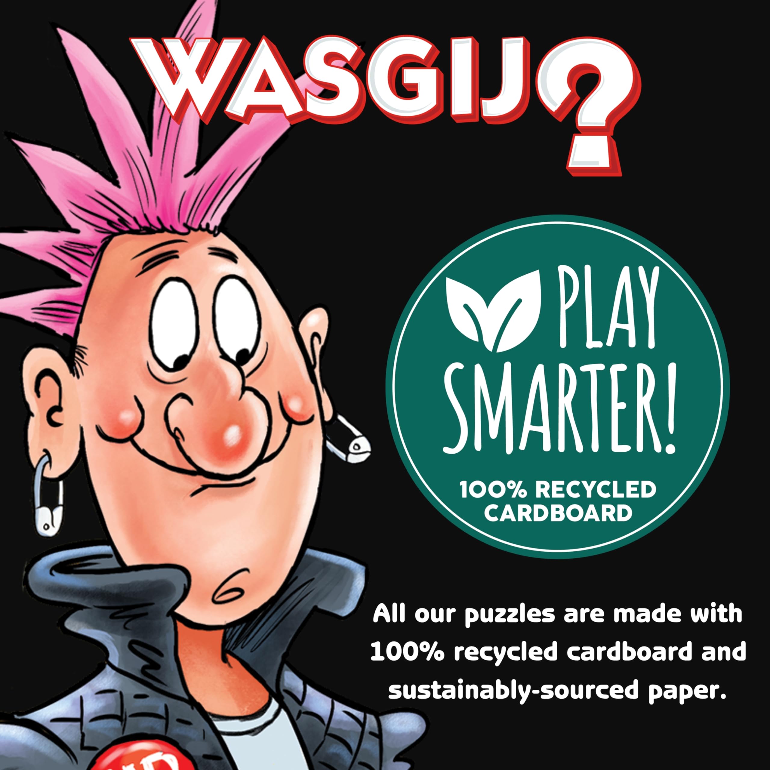 Wasgij Destiny 27, Café to Latte! 1000 Piece Jigsaw Puzzles for Adults - Colourful, Challenging & Brainteasing Adults Jigsaw Puzzle - Puzzle The Future - 100% Recycled Cardboard - 1000pcs - Jumbo - Image 8