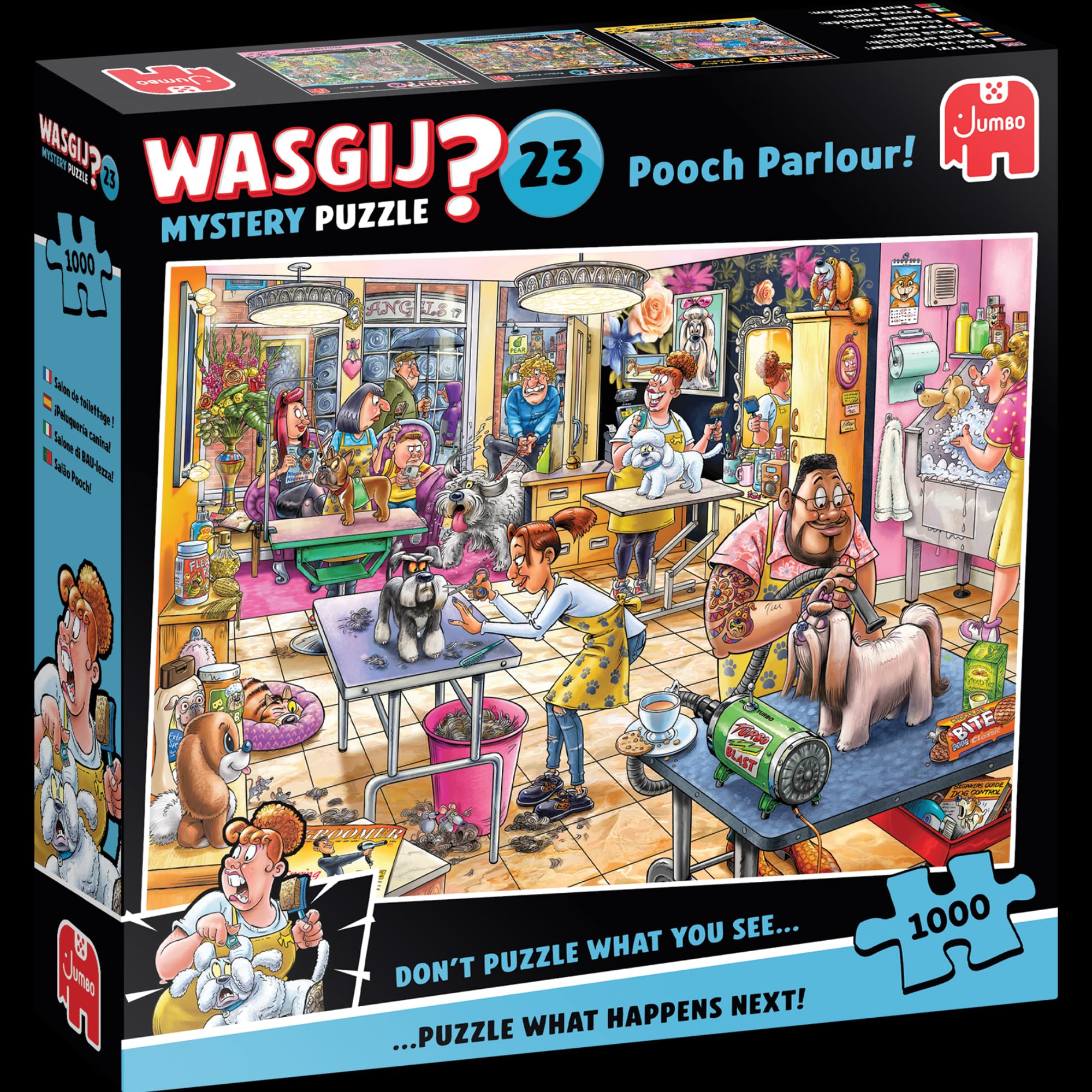 Wasgij Mystery 23 - Pooch Parlour! - Adult Puzzle - Funny - 100% Recycled Cardboard - 1000 Pieces - Jumbo - Image 10