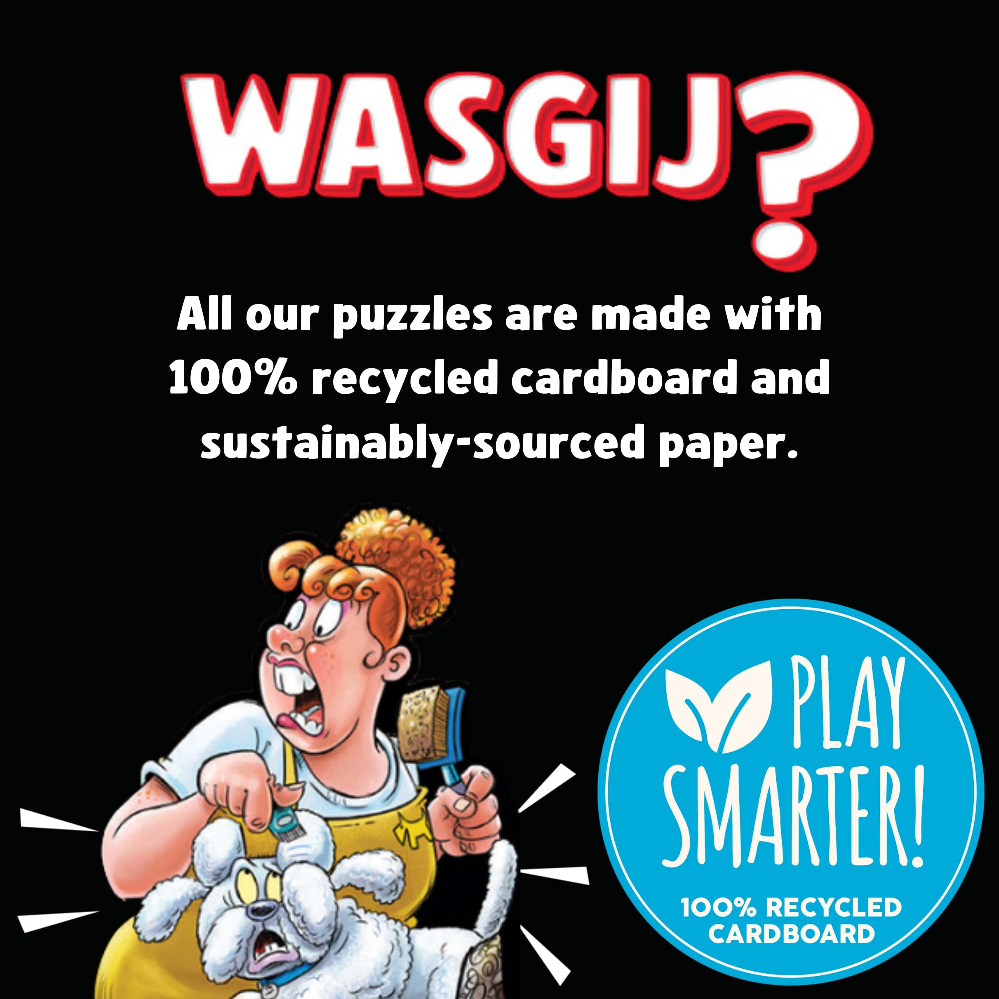 Wasgij Mystery 23 - Pooch Parlour! - Adult Puzzle - Funny - 100% Recycled Cardboard - 1000 Pieces - Jumbo - Image 7