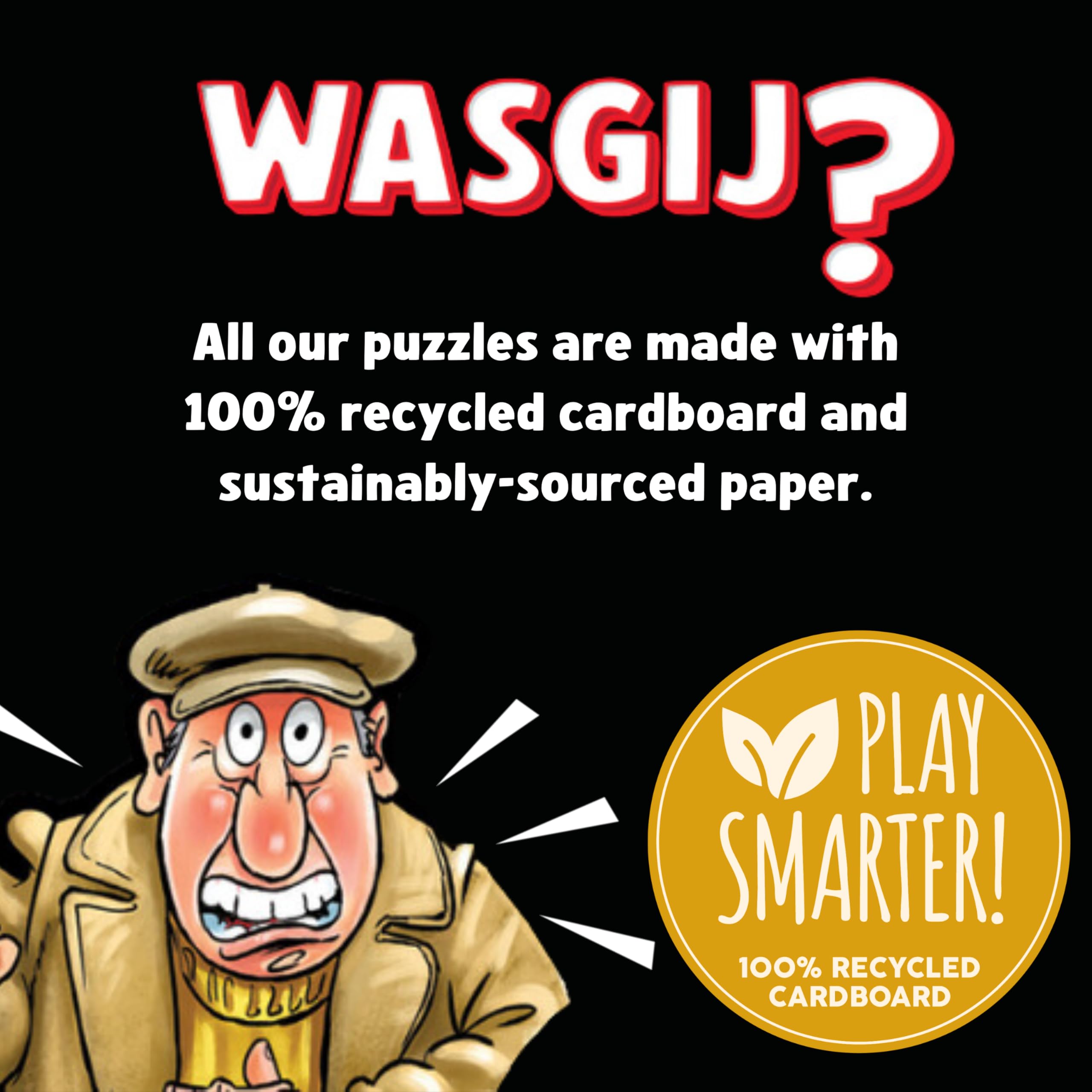 Wasgij Original 43, Aquarium Antics - Unique 1000 Piece Jigsaw Puzzle for Adults - Colourful, Puzzling, Challenging & Brainteasing Adult Jigsaws - 100% Recycled Cardboard 1000Pc Puzzles - Jumbo - Image 6