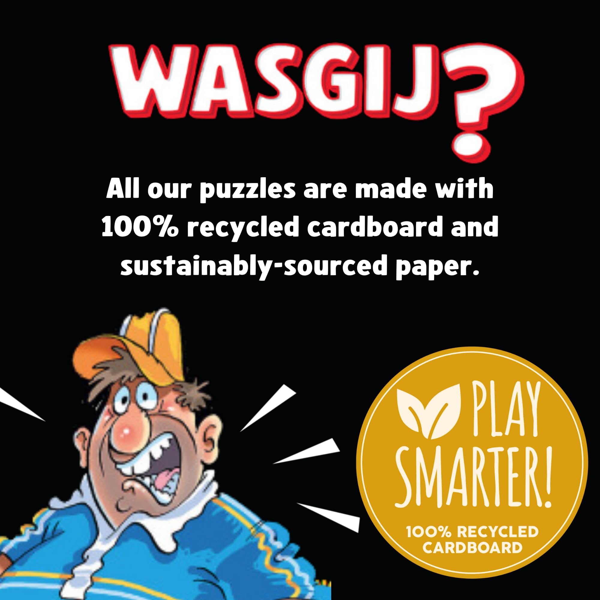 Wasgij Original 46, Middle Aisle Madness - Unique 1000 Piece Jigsaw Puzzle for Adults - Colourful, Puzzling, Challenging & Brainteasing Adult Jigsaws - 100% Recycled Cardboard 1000Pc Puzzles - Jumbo - Image 5